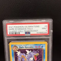 Dark Gyarados Holo PSA 9 Mint 2021 Pokemon Celebrations Classic Team Rocket 8/82 - Image 4