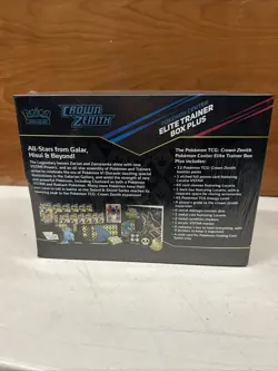 Pokemon Center Exclusive Crown Zenith Elite Trainer Box Plus - 12 Packs SEALED 820650851872 - Image 3