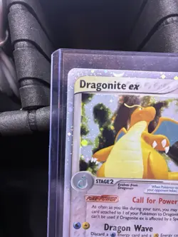 Dragonite ex 90/97 EX Dragon 2003 Holo Rare Pokemon Card - Minor Corner Crease - Image 3