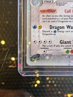 Dragonite ex 90/97 EX Dragon 2003 Holo Rare Pokemon Card - Minor Corner Crease - Image 5