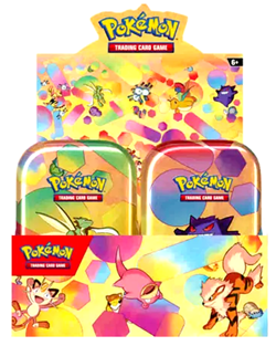 Pokemon TCG Scarlet & Violet 151 Mini Tin Display Factory Sealed 10 Tins New - Image 1