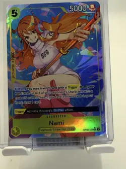 One Piece Two Legends Nami Super Rare Alternate Alt Art OP08-106 - Image 1