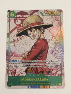 Monkey D. Luffy OP13-118 SEC (Alt Art) - Carrying On His Will English Parallel - Image 1