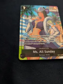 One Piece TCG - Ms. All Sunday - (Alternate Art) OP14-084 - English - Image 3