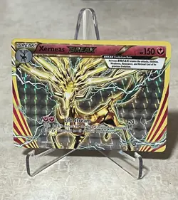 Pokemon TCG Xerneas BREAK 82/114 Ultra Rare Holo - XY Steam Siege - LP/MP - Image 1