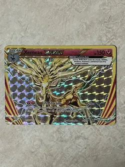 Pokemon TCG Xerneas BREAK 82/114 Ultra Rare Holo - XY Steam Siege - LP/MP - Image 3