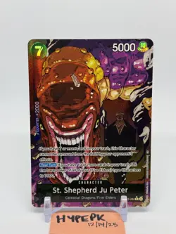 St. Shepherd Ju Peter (Alt Art) OP13-084 Carrying On His Will One Piece Foil NM - Image 1
