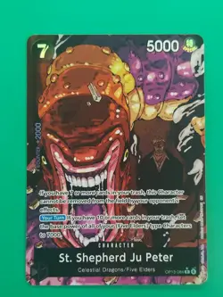 St. Shepherd Ju Peter Alt Art ENGLISH OP13-084 Carrying On His Will NM ONE PIECE - Image 1