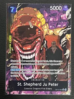 St. Shepherd Ju Peter Alt Art ENGLISH OP13-084 Carrying On His Will NM ONE PIECE - Image 1