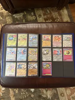 LOT OF 16 POKEMON CARDS STELLAR CROWN SV09, 14 EX and 2 Trainers - Image 1