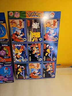 Burger King Pokemon Promo Trivia Cards 1999 RARE Vintage SHEET #12 Lot Of 2 - Image 3