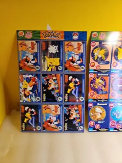 Burger King Pokemon Promo Trivia Cards 1999 RARE Vintage SHEET #12 Lot Of 2 - Image 5