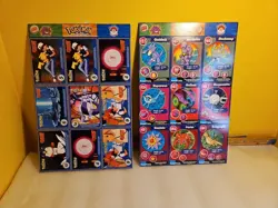 Burger King Pokemon Promo Trivia Cards 1999 RARE Vintage SHEET #4 Lot Of 2 - Image 2