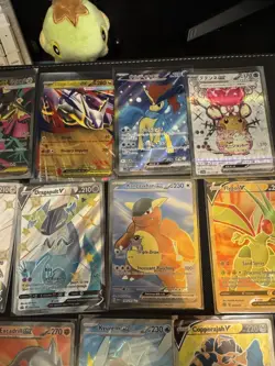 Pokemon Full Art Card Lot Japanese & English EX AND V CARDS!! Lot of 16!! All NM - Image 4