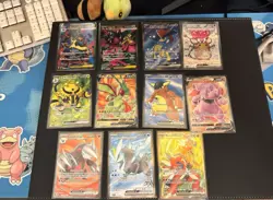 Pokemon Full Art Card Lot Japanese & English EX AND V CARDS!! Lot of 16!! All NM - Image 5