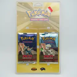 Neo Discovery 2001 Pokemon Double Blister 2 Booster Packs Sealed - Image 1