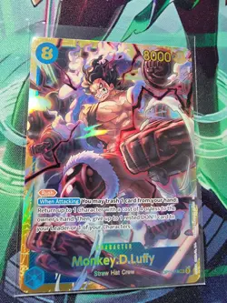 ONE PIECE CCG - Monkey D. Luffy OP11-118 SEC - Secret Rare - Near Mint - Image 1