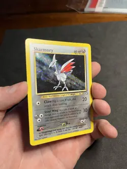 Skarmory - 13/111 - Neo Destiny Pokemon Card (Holo) - MP Pokemon Vintage Holo - Image 3