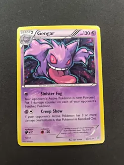 Pokemon Gengar Holo Rare Card 60/162 Cosmos Breakthrough Near Mint - Image 1
