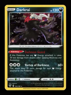 Darkrai 105/189 Promo Miscellaneous Cards & Products Pokemon Card - Image 1