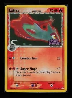 Latias (Delta Species) 21/110 Reverse Holo Stamped Holon Phantoms Pokemon Card - Image 1
