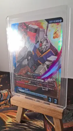 Gundam GD01-001 LR FOIL - Newtype Rising - Gundam Card Game RX-78-2 NM Foil - Image 2