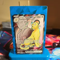 Pokemon TCG Team Rockets Persian EX Full Art 219/182 Destined Rivals Ultra Rare - Image 1