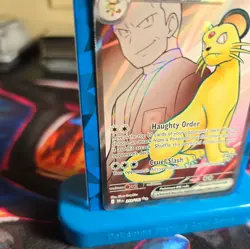 Pokemon TCG Team Rockets Persian EX Full Art 219/182 Destined Rivals Ultra Rare - Image 5