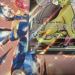 Pokemon TCG Team Rockets Persian EX Full Art 219/182 Destined Rivals Ultra Rare - Image 2