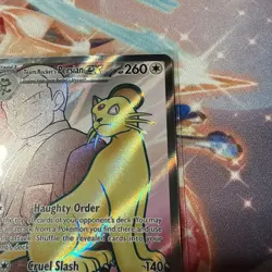 Pokemon TCG Team Rockets Persian EX Full Art 219/182 Destined Rivals Ultra Rare - Image 4
