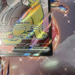 Pokemon TCG Team Rockets Persian EX Full Art 219/182 Destined Rivals Ultra Rare - Image 5