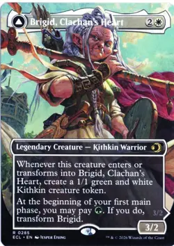 MTG Brigid, Clachan's Heart (Borderless) Lorwyn Eclipsed - Foil - Image 1