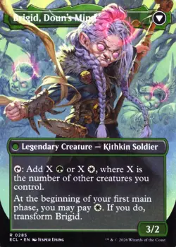 MTG Brigid, Clachan's Heart (Borderless) Lorwyn Eclipsed - Foil - Image 2
