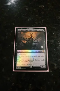 MTG Sheoldred, the Apocalypse (107p/160) Dominaria United Promo - NM - Foil - Image 1