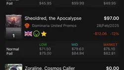 MTG Sheoldred, the Apocalypse (107p/160) Dominaria United Promo - NM - Foil - Image 5