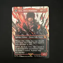 Clive, Ifrit's Dominant (0318) (Borderless) Final Fantasy Regular - Image 1