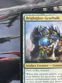 MTG Brightglass Gearhulk MYTHIC Aetherdrift 191 NM/Mint - Image 3