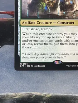 MTG Brightglass Gearhulk MYTHIC Aetherdrift 191 NM/Mint - Image 5