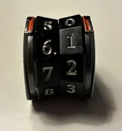 MTG Magic Commander Anthology Planeswalker Ratcheting Dice 100 Life Counter Blk - Image 3