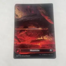 Mountain 265 Full Art Land Edge of Eternities EOE - NM MTG - Image 1