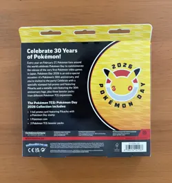 Pokemon Day 2026 Collection- Sealed- Pikachu Promo + Coin - Image 2