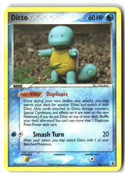 Ditto ⭐ 40/113 Uncommon Delta Species 2005 Pokemon NM - Image 1