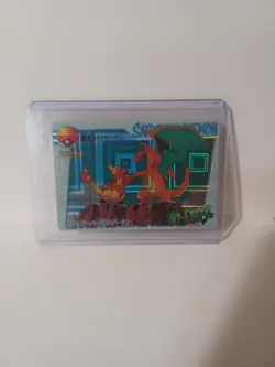 1998 POKEMON JAPANESE BANDAI CARDDASS VENDINGMagmar Vs Charizard - Image 1