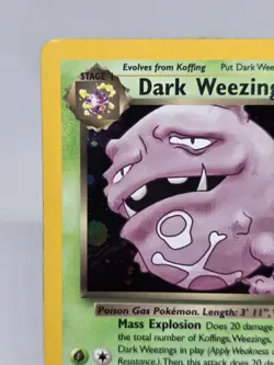 Pokemon TCG Dark Weezing 14/82 Team Rocket Holo Rare - Unlimited - WOTC Vintage - Image 2