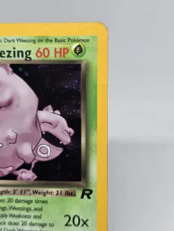 Pokemon TCG Dark Weezing 14/82 Team Rocket Holo Rare - Unlimited - WOTC Vintage - Image 3
