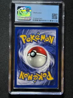 CGC 8.5 ERROR Pokemon Butterfree #33 Jungle 1st Edition OBSTRUCTION! - Image 2