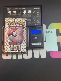DEMI GOD PACKU 21.31g VERY HEAVY 151 Pokemon Sealed Booster Pack New SIRU - Image 1