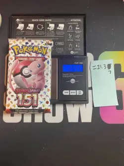 DEMI GOD PACKU 21.37g VERY HEAVY 151 Pokemon Sealed Booster Pack New SIRU - Image 1