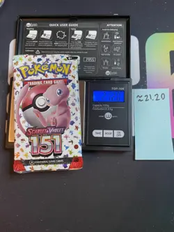DEMI GOD PACKU 21.20g VERY HEAVY 151 Pokemon Sealed Booster Pack New SIRU - Image 1