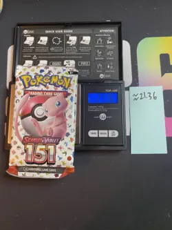 DEMI GOD PACKU 21.36g VERY HEAVY 151 Pokemon Sealed Booster Pack New SIRU - Image 1